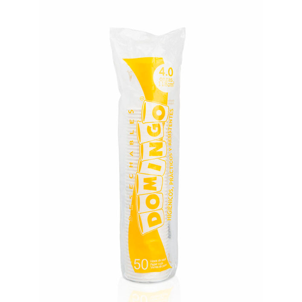 Vaso 4.0oz 20x50 domingo