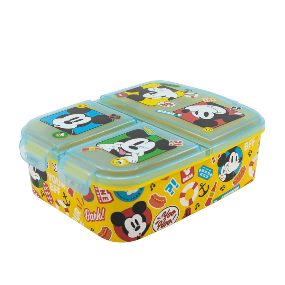 Sandwichera 3 Compartimientos Mickey