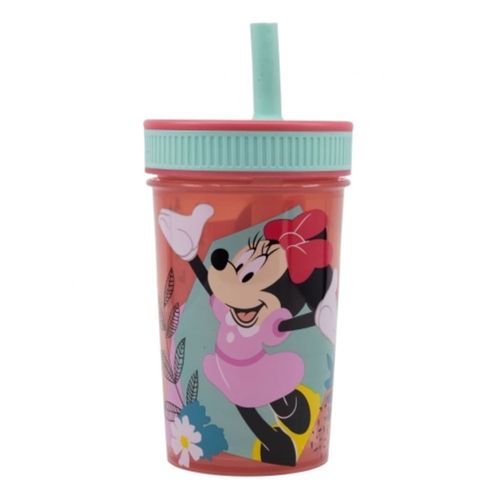 Vaso Antigoteo Silicona Pitillo Minnie
