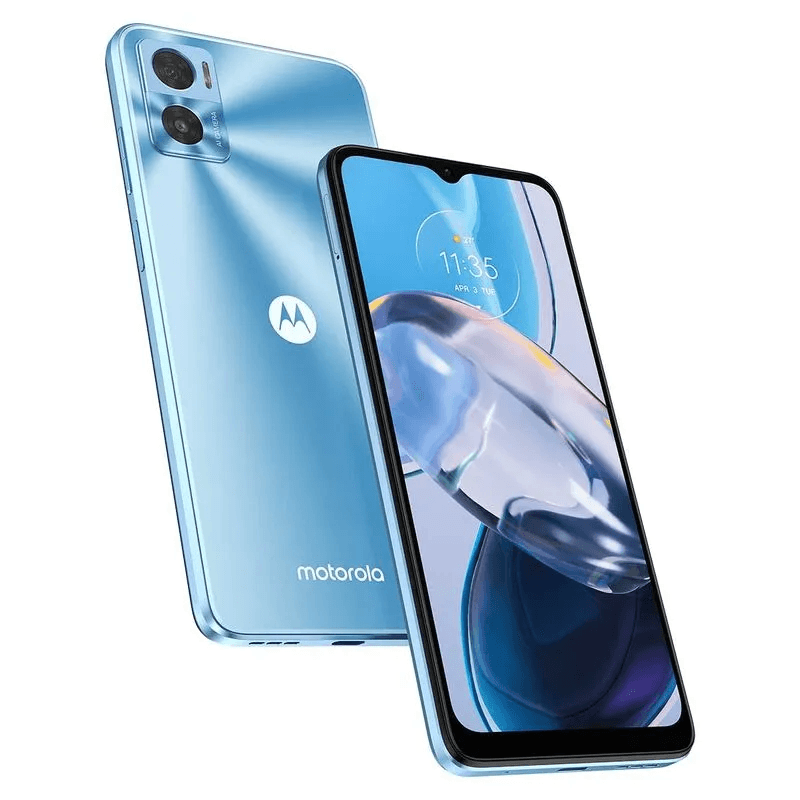 Celular Motorola E22i Reacondicionado 32GB Azul