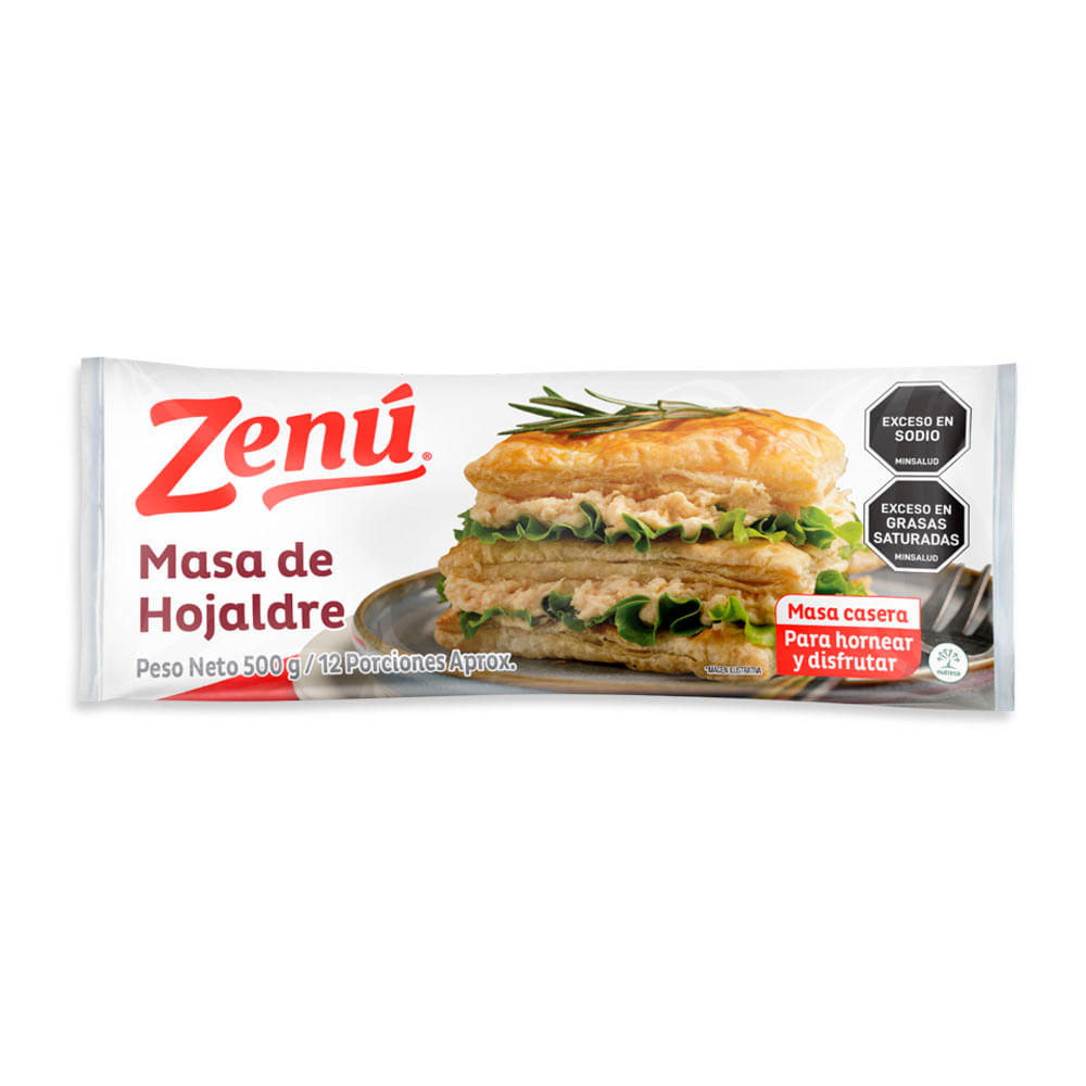 Masa Zenú Hojaldre 500g