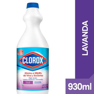 Blanqueador Clorox Flores de Lavanda Botella 930ml