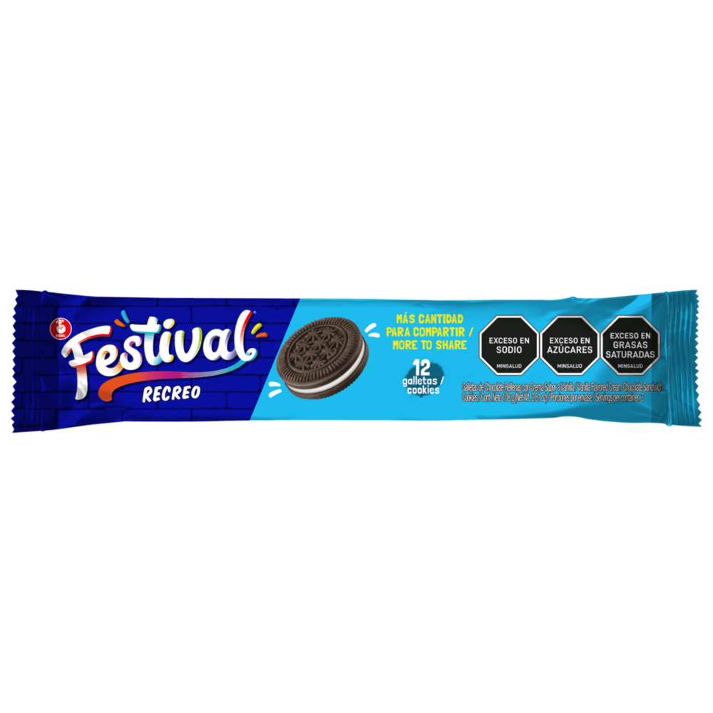 Galletas Festival recreo x12 galletas x108g