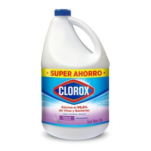 Blanqueador Clorox Flores de Lavanda Botella 3.8 lt
