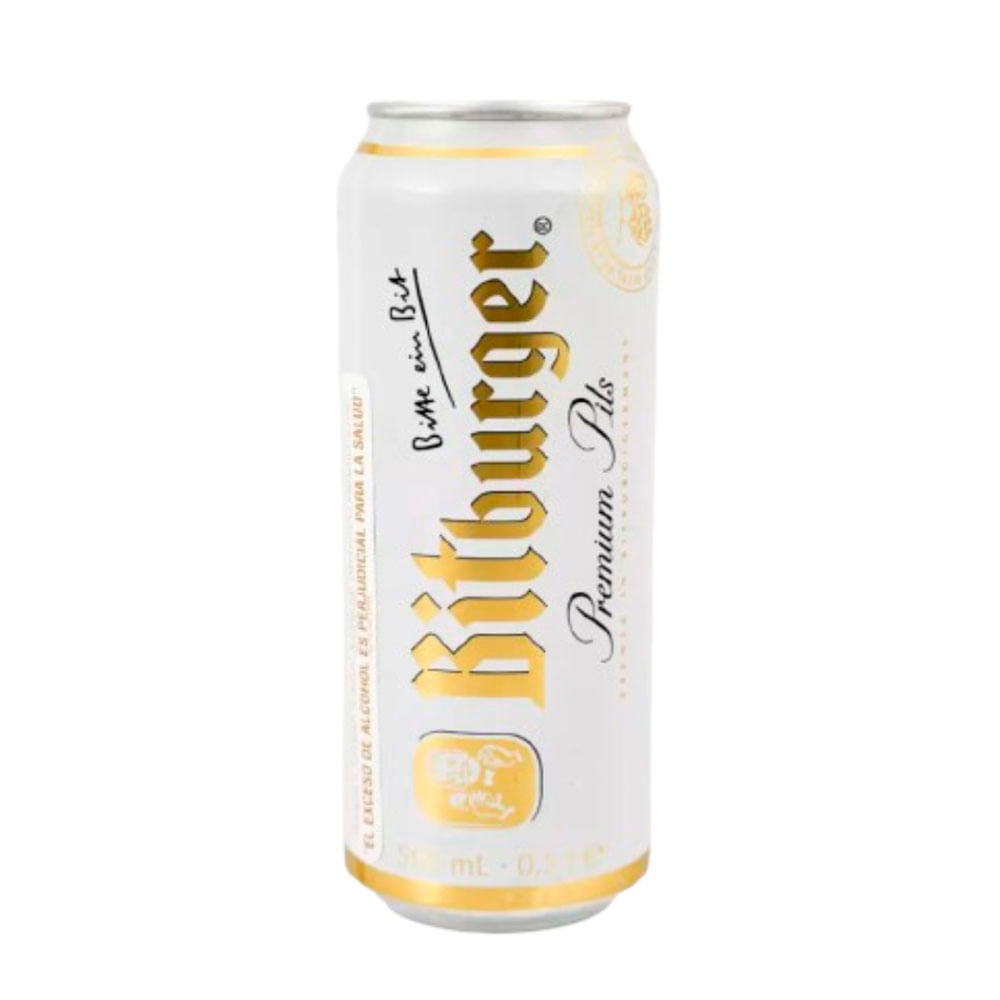 Cerveza Bitburguer Pils Lata x 500 Ml