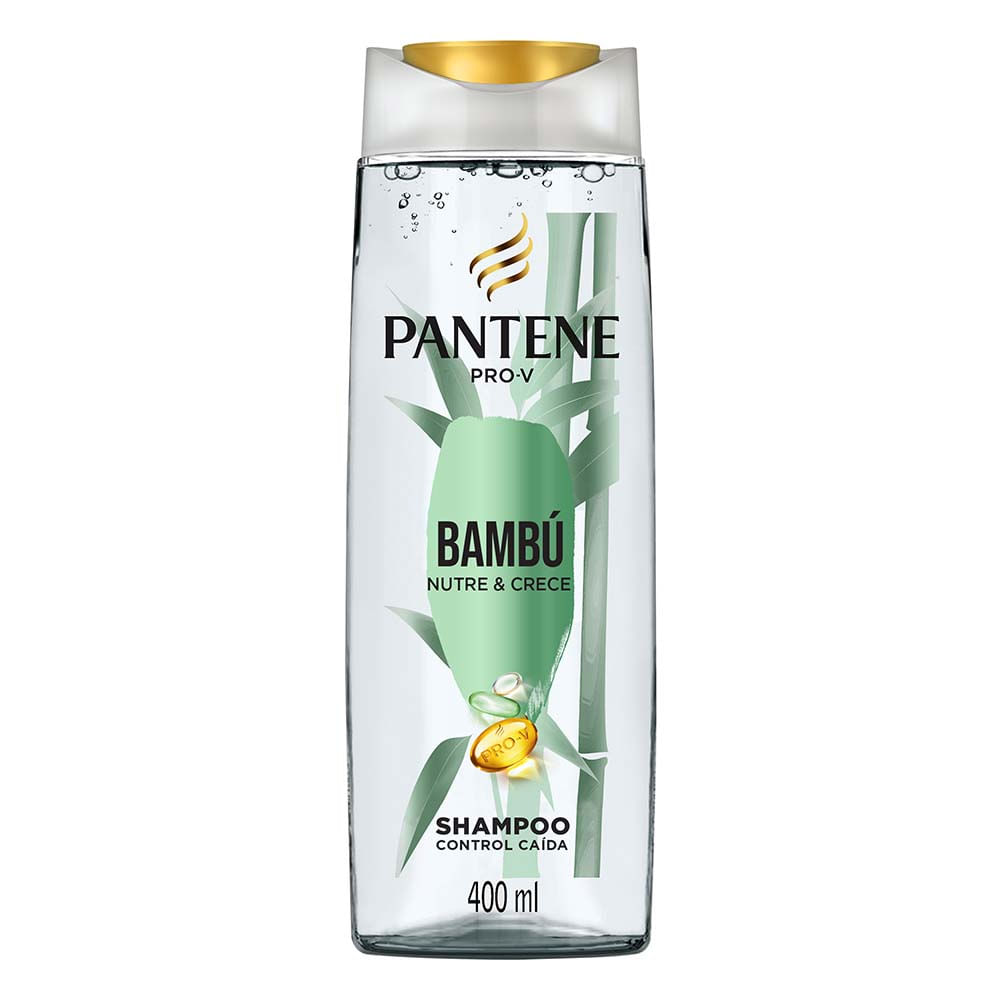Shampoo Pantene Bambú x400mL
