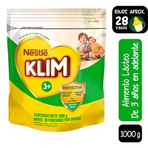 Alimento lácteo Klim 3+ DHA x1000g