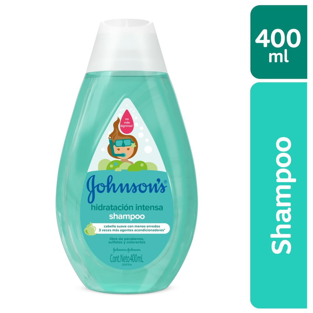 Shampoo Johnson's Baby hidratación intensa x400ml