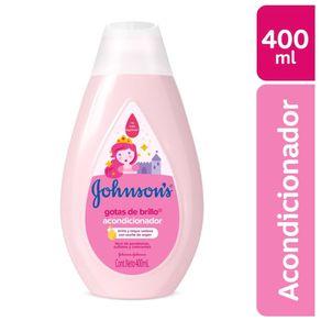 Acondicionador Johnsons Baby gotas brillo x400ml