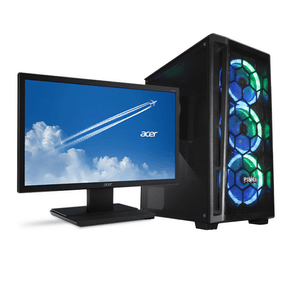 Computador PowerGroup Monitor 22 Pulgadas Procesador AMD RYZEN 5 5600G MEMORIA 16GB Duro SSD 512GB  Sistema Operativo Windows 11 Preinstalado