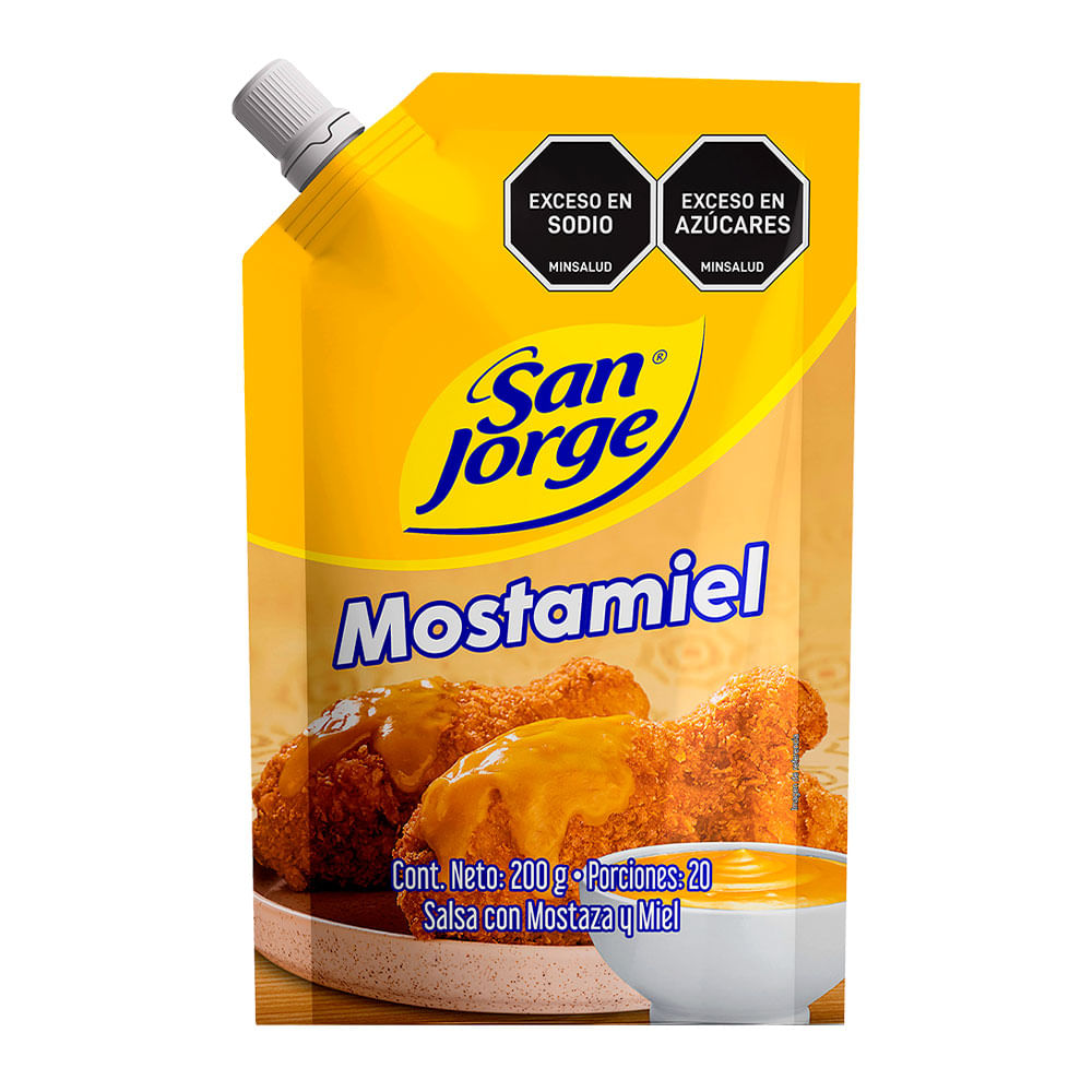 Salsa Con Mostaza Y Miel San Jorge X 200g