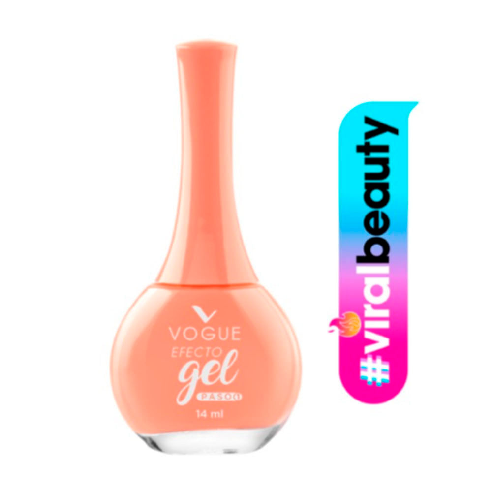 Esmalte Vogue Efecto Gel Flamingo x14ml