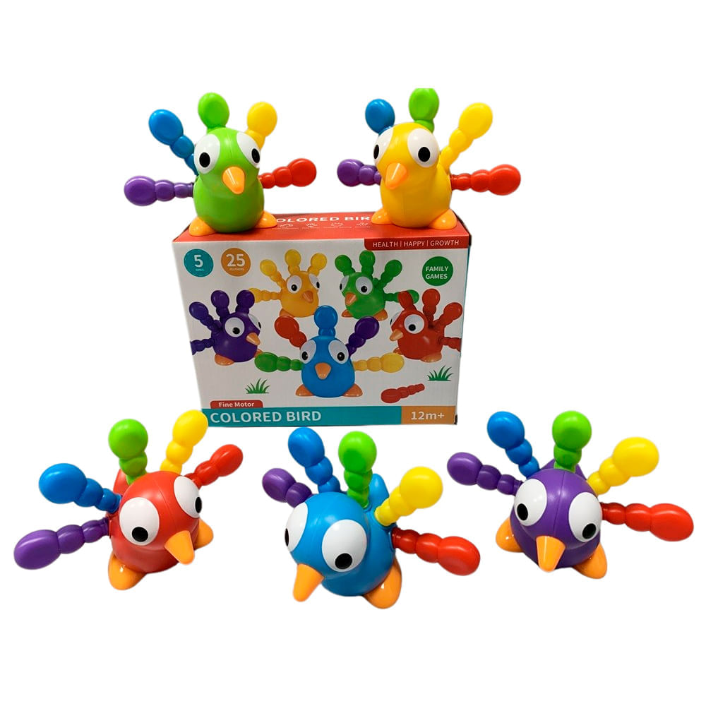 Juguete Pajaritos Didácticos Montessori