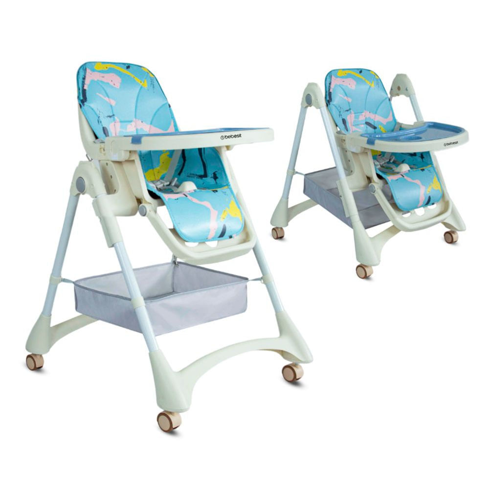 Silla Comedor Aquarella Bebesit Azul