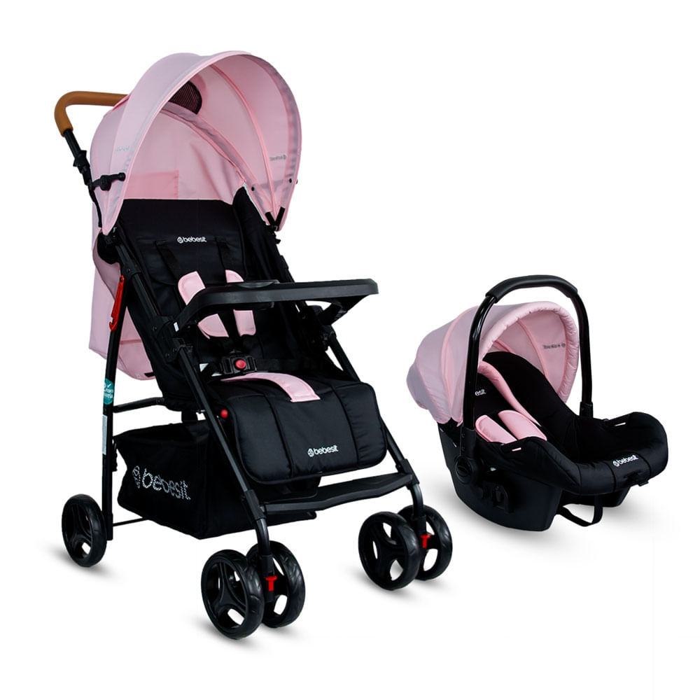 Coche Travel System Summer Bebesit Rosado