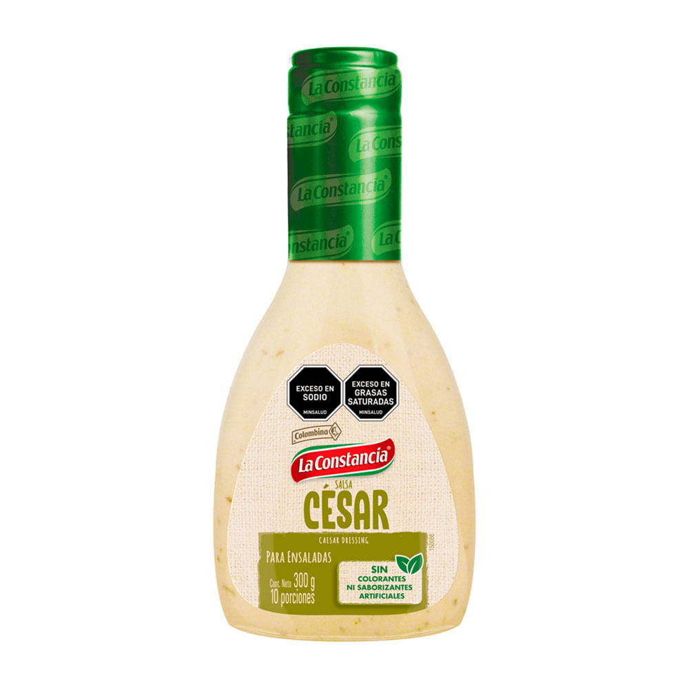 Salsa La Constancia cesar aderezo ensaladas x 300 g
