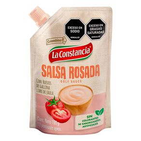 Salsa rosada La Constancia x190g
