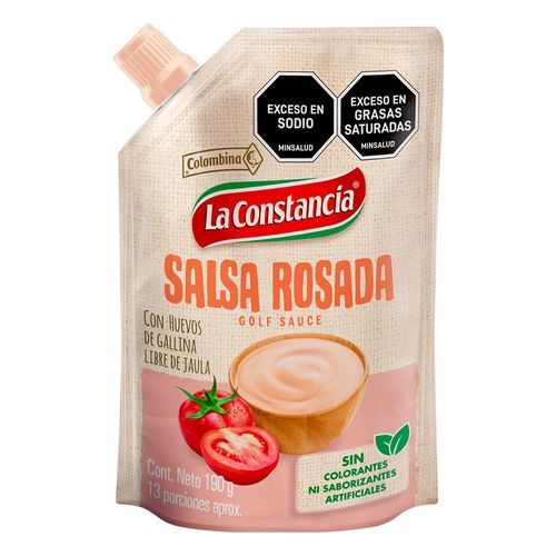 Salsa rosada La Constancia x190g