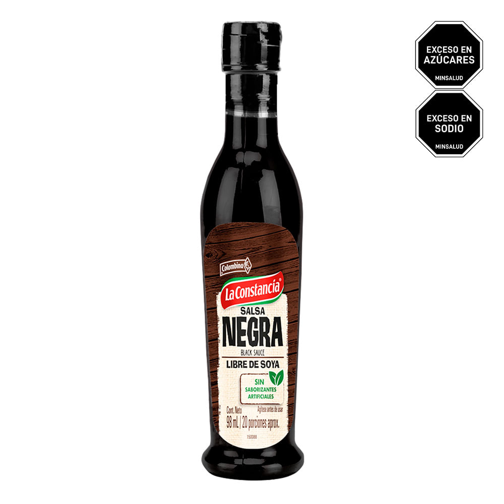 Salsa La Constancia negra x98ml