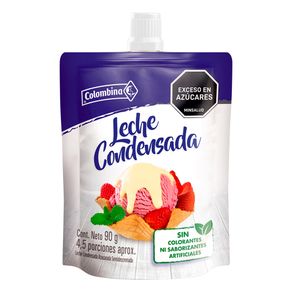 Leche condensada Colombina doypack x90g
