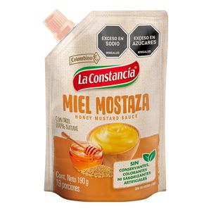Salsa La Constancia miel mostaza x190g