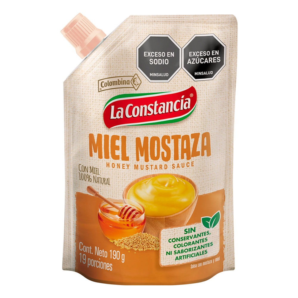 Salsa La Constancia miel mostaza x190g