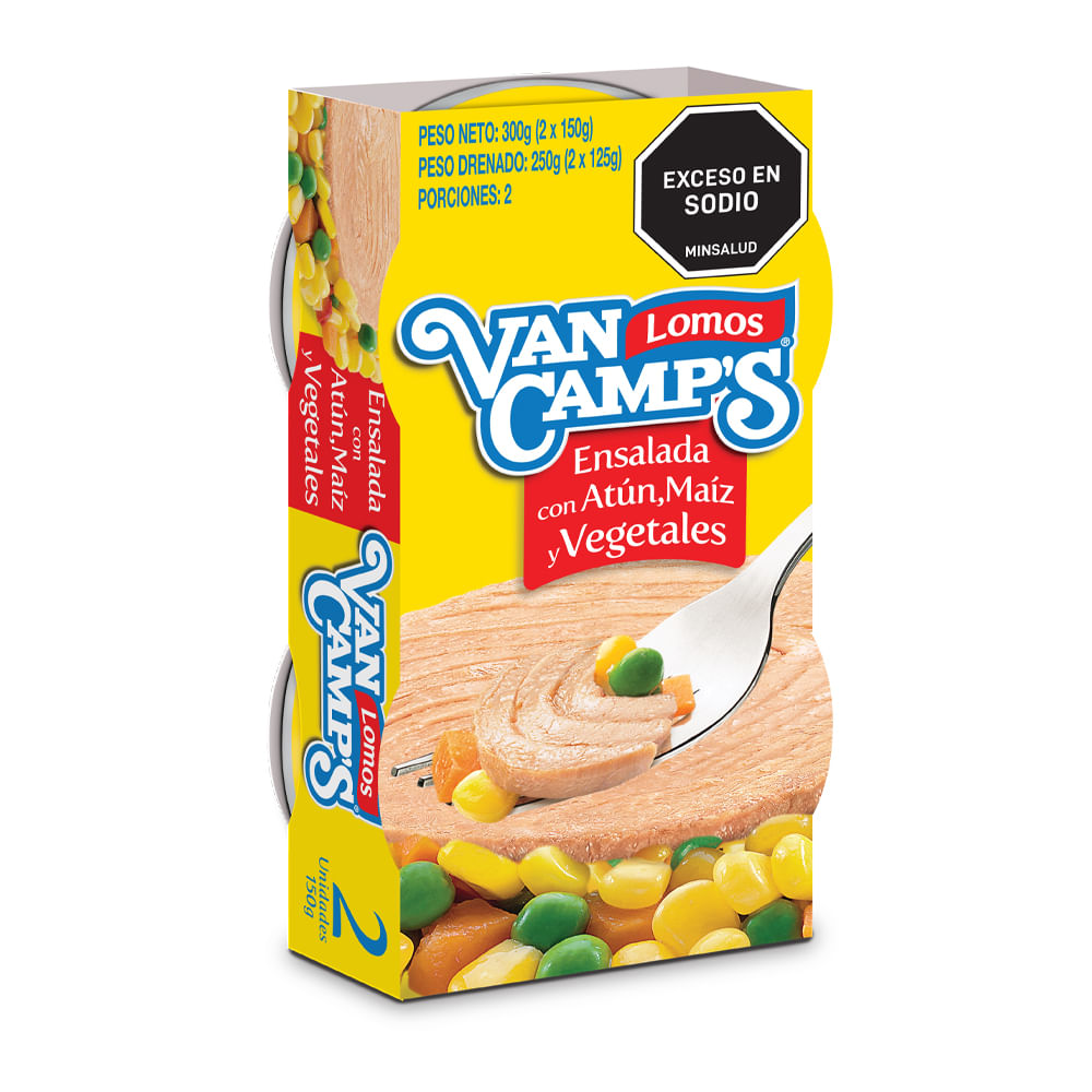Atún Van Camps Con Vegetales x 125g