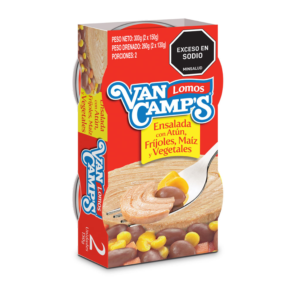 Atún Van Camps Mexicano x 150g x 2und.