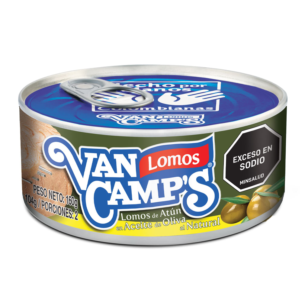 Atún Van Camps Lomitos Aceite Oliva x 160g