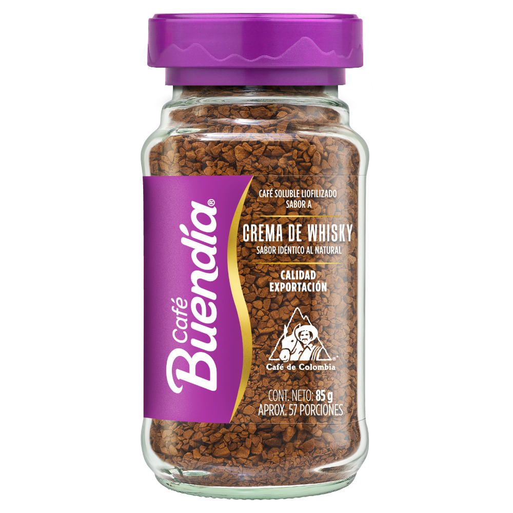 Café Buendía crema whisky x85g