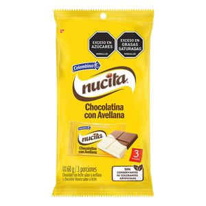 Chocolatina Nucita x3und x60g