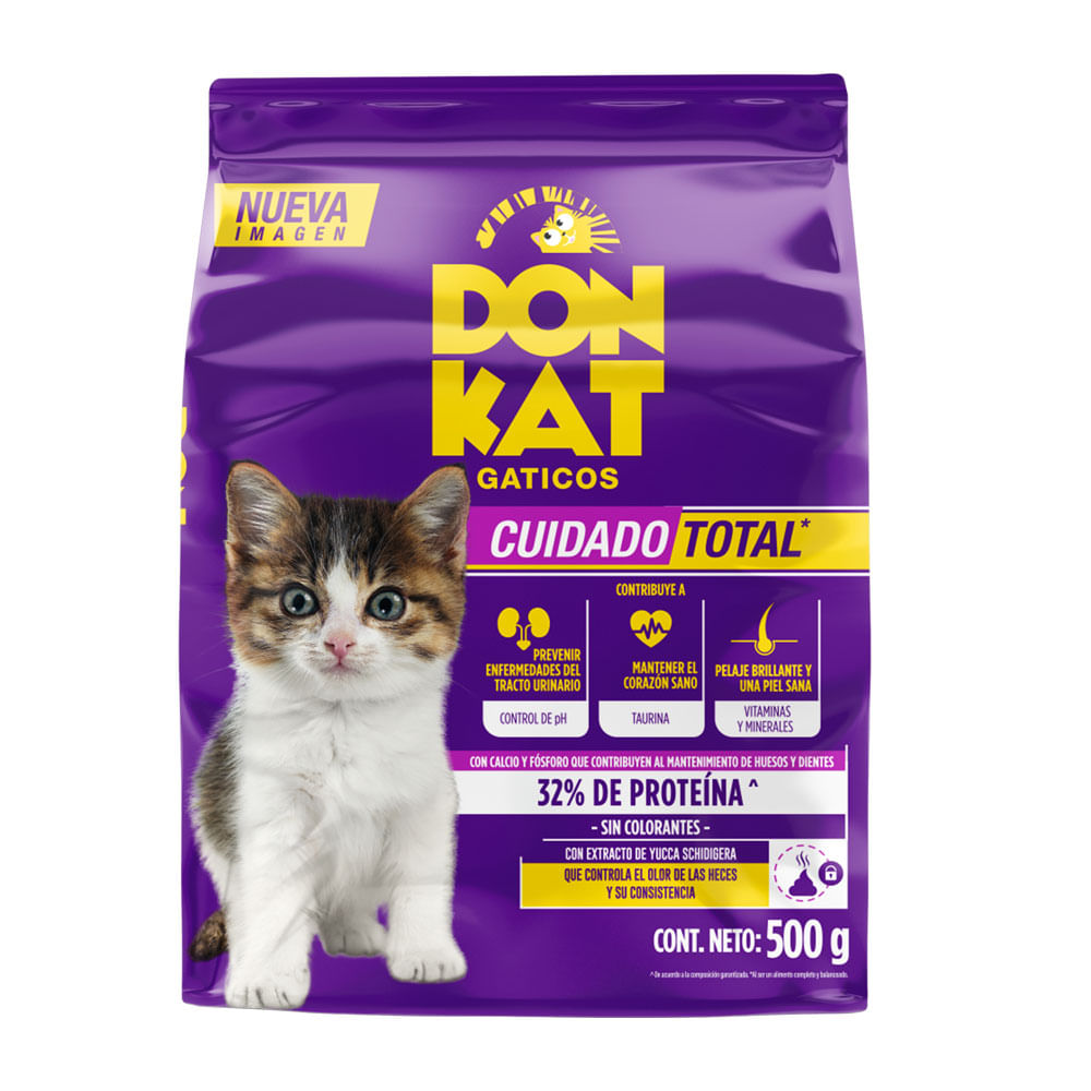 Alimento Seco para Gatos Donkat Gaticos 500Grs