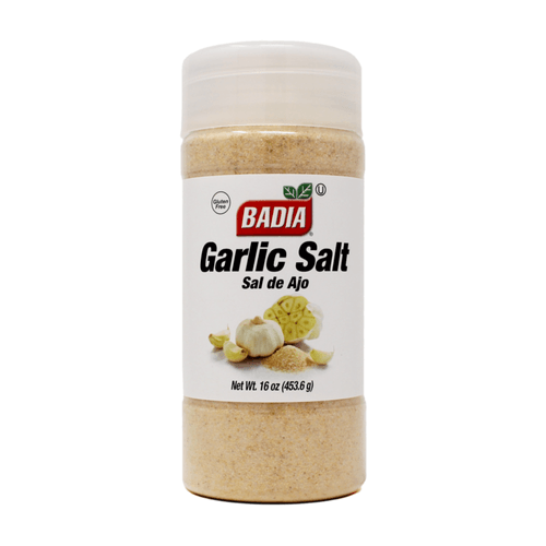 Sal de ajo Badia frasco x453.6g