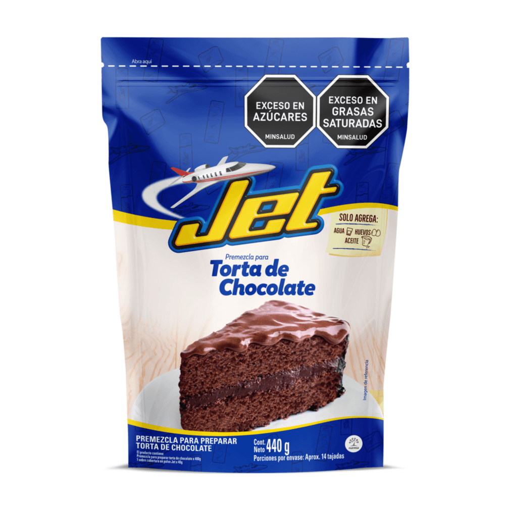 Mezcla Jet Torta Chocolate x440g