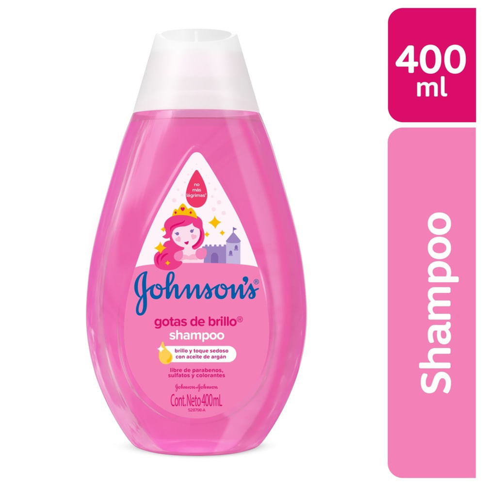 Shampoo Johnson's Gotas de Brillo 400ml