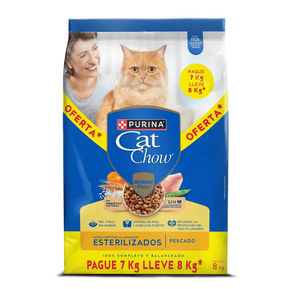 Comida para Gatos Purina Cat Chow Esterilizados