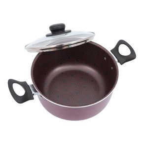 Olla 6 Ultra Colors + Tapa de Vidrio 24Cm Universal