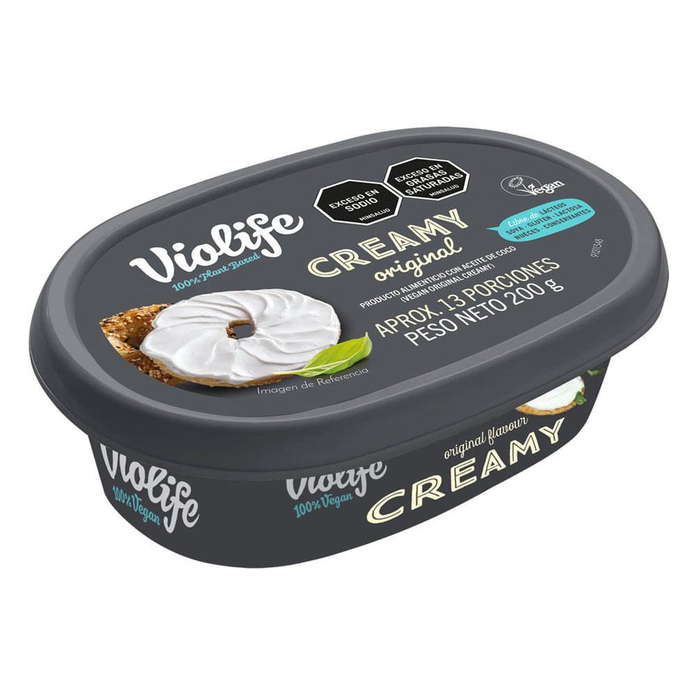 Queso crema Violife vegano esparcible x200g