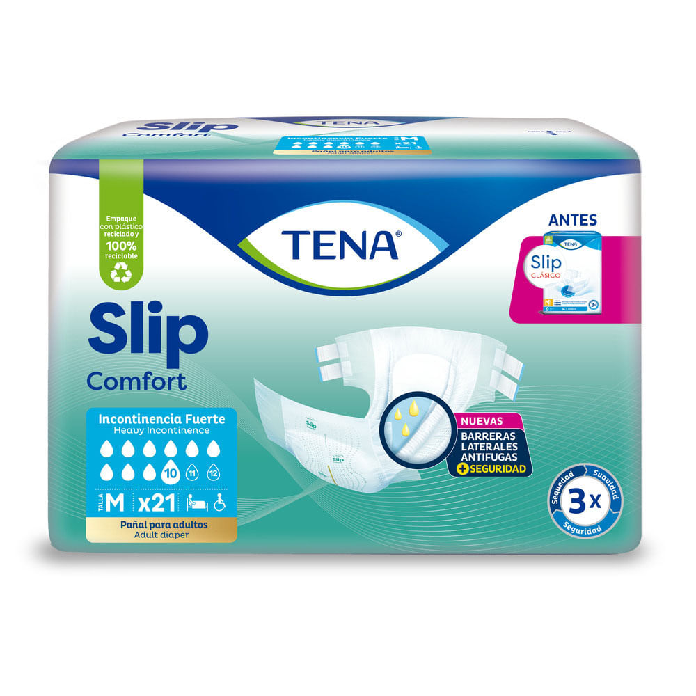 Pañal Tena Slip Comfort M X21