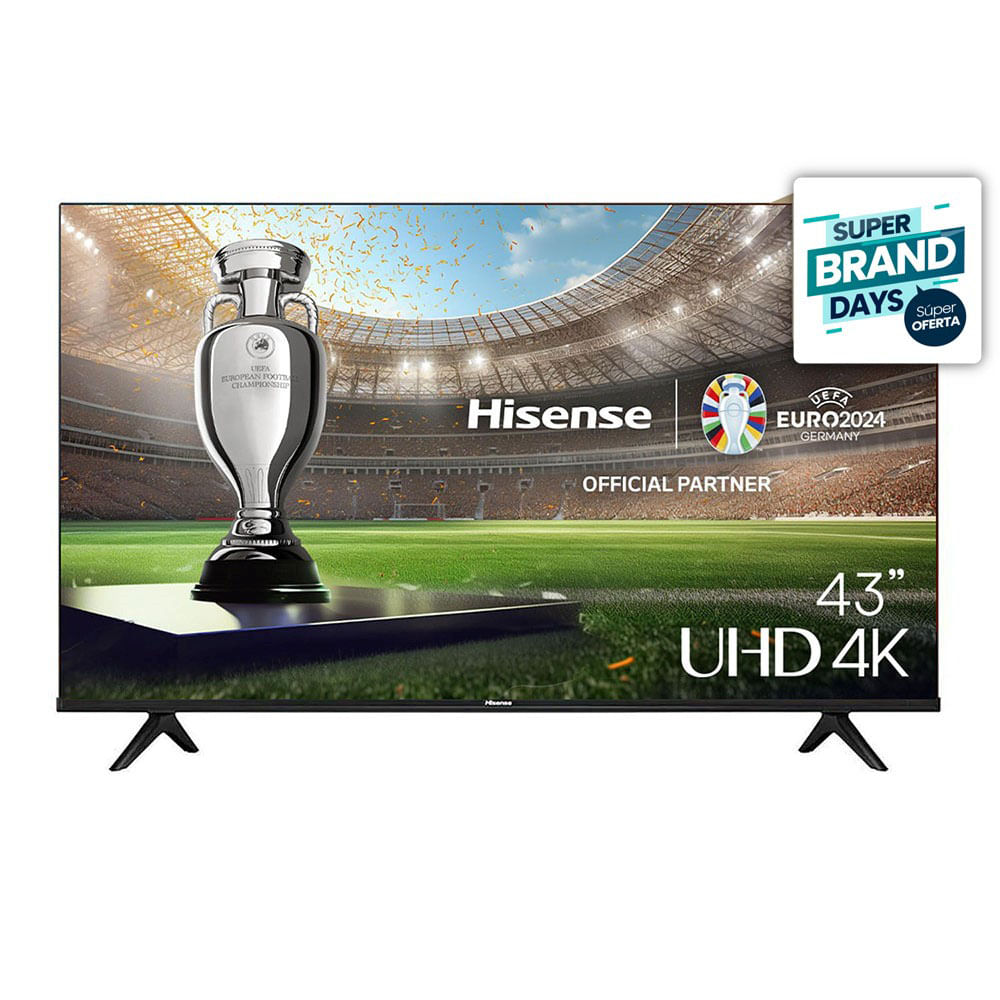 Televisor Hisense 43" DLED UHD 4K Smart TV 43A6K