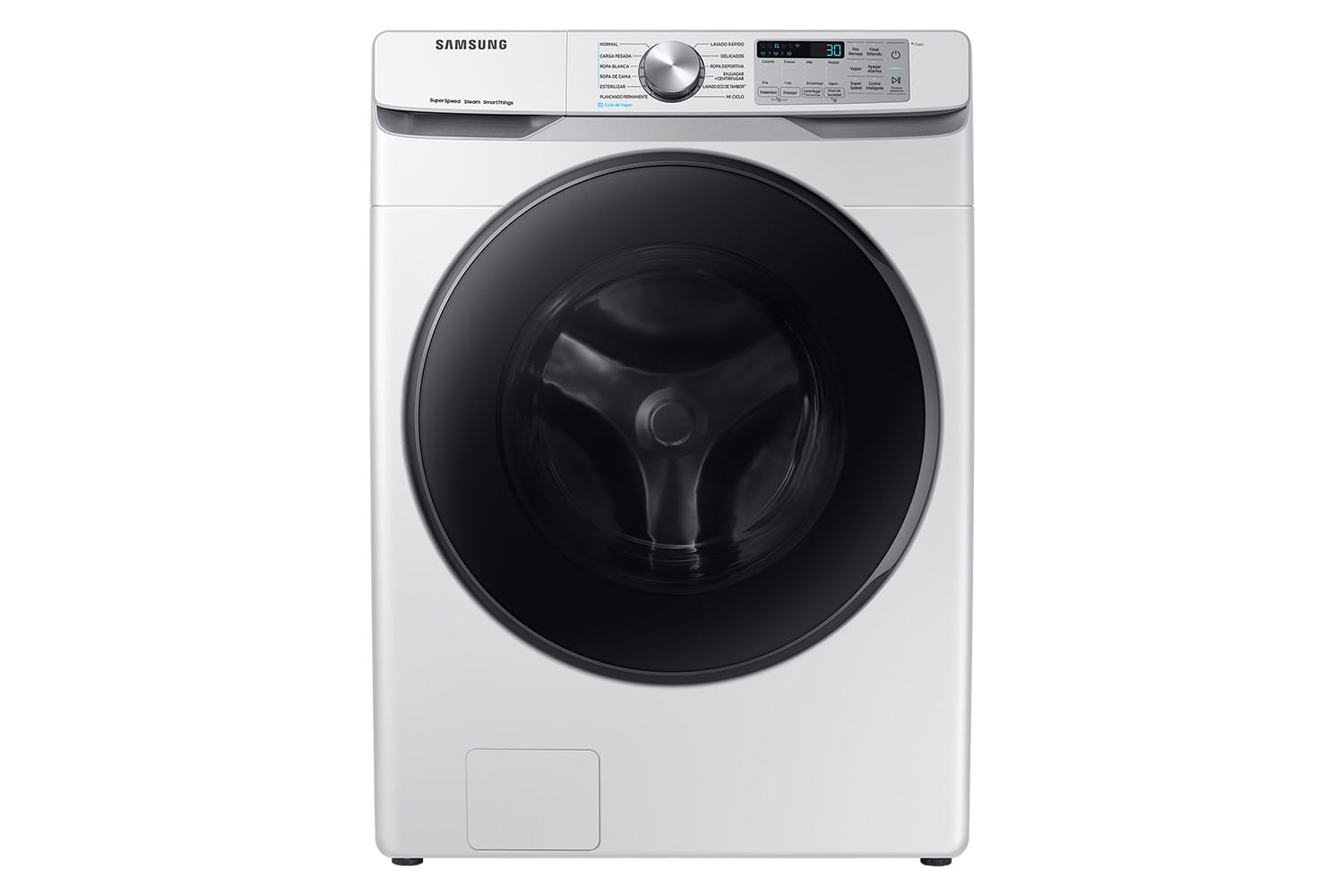Lavadora Samsung Carga Frontal con Super Speed, 22 Kg WF22R6270AW