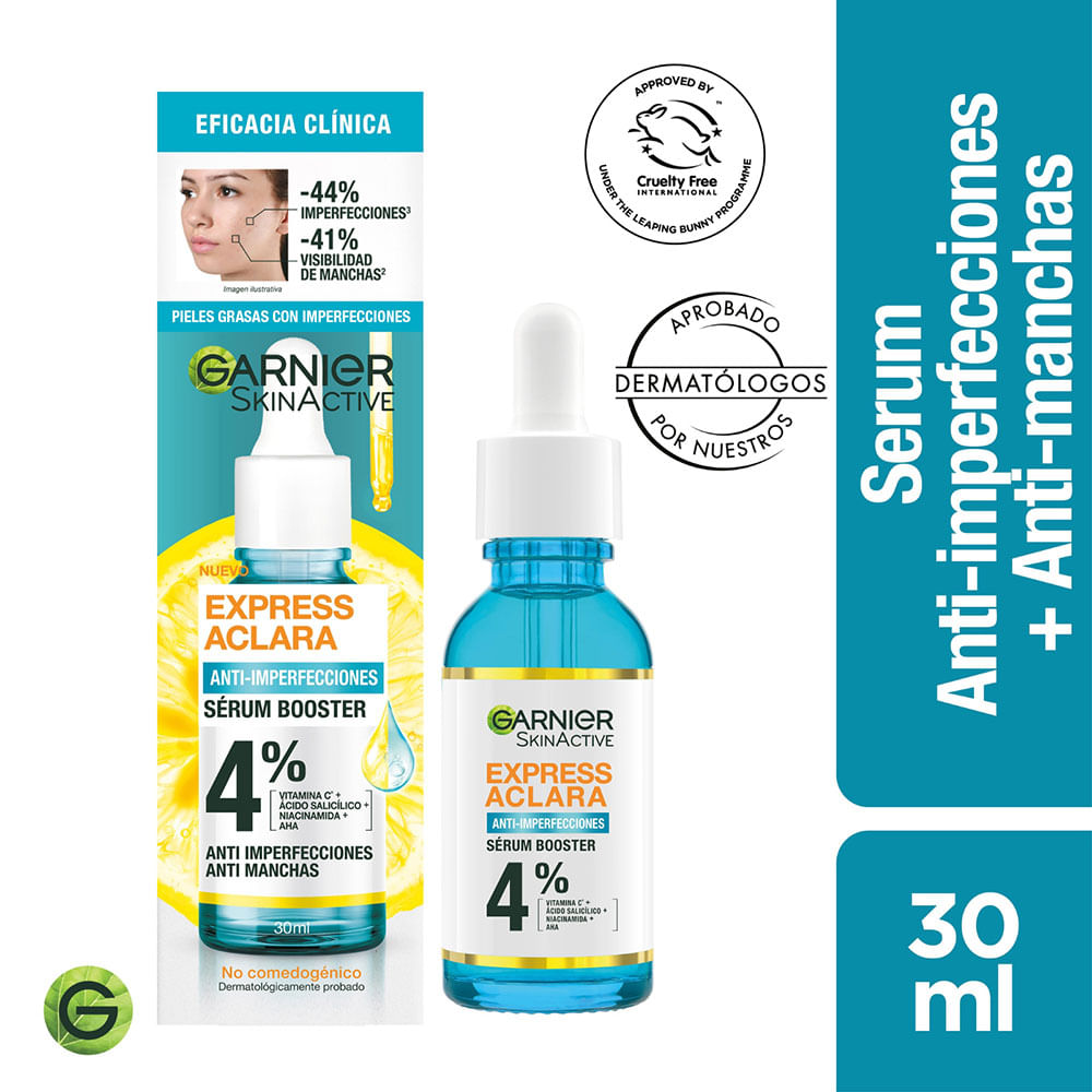 Sérum Anti-Imperfecciones Express Aclara Garnier 30ml