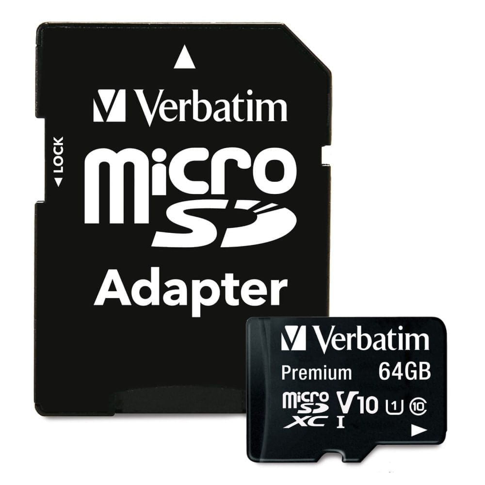 Memoria Micro SD Verbatim 64G SDHC C10