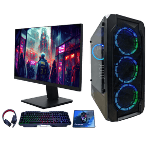 Computador Monitor 23.8 Pulgadas Procesador AMD RYZEN 5 5600GT MEMORIA 32GB Disco Duro SSD 500GB FUENTE 700W WINDOWS PREINSTALADO