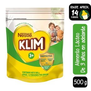 Alimento lácteo Klim 3+ DHA x500g