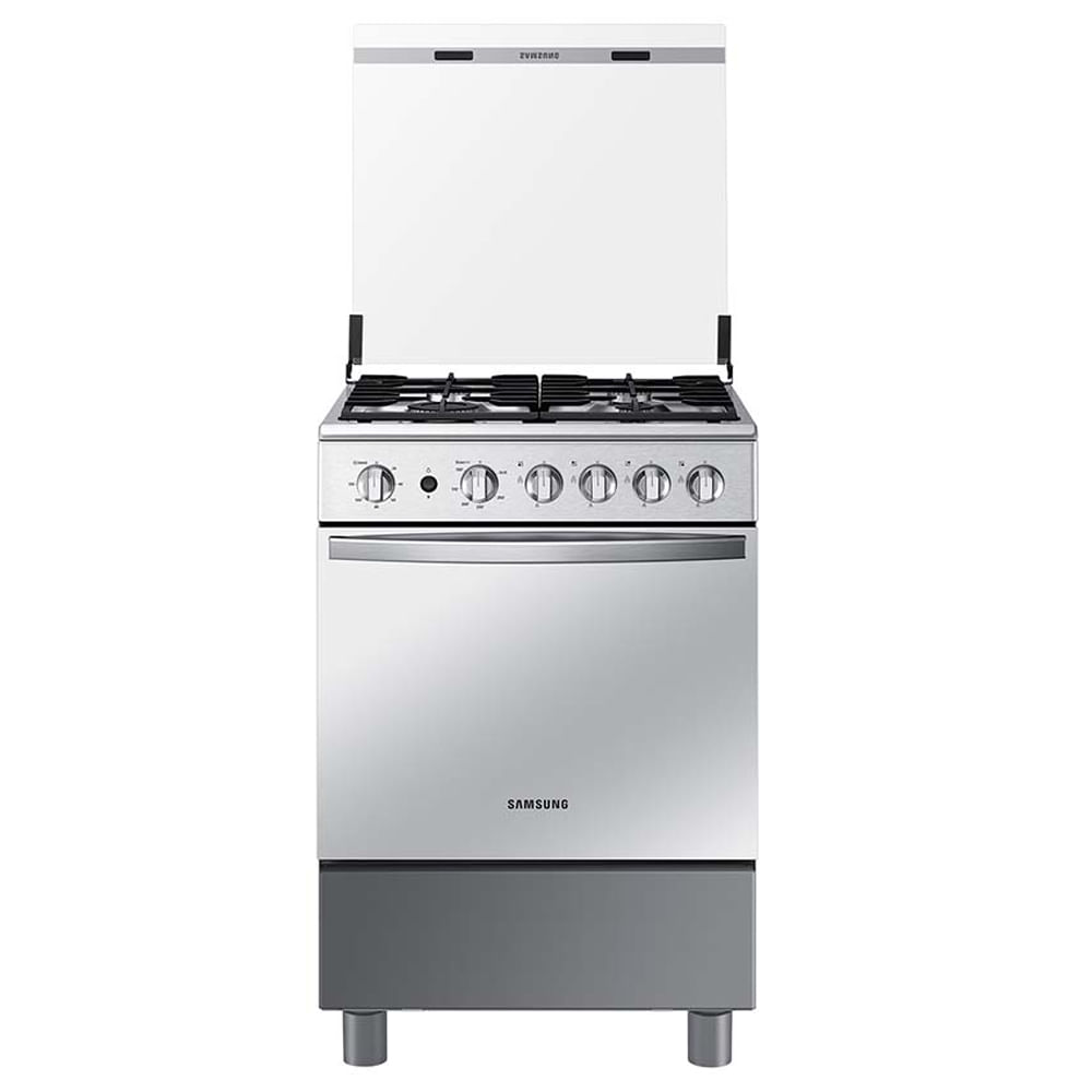 Estufa de Piso Samsung 4 Puestos A Gas NX24BG57413 Gris