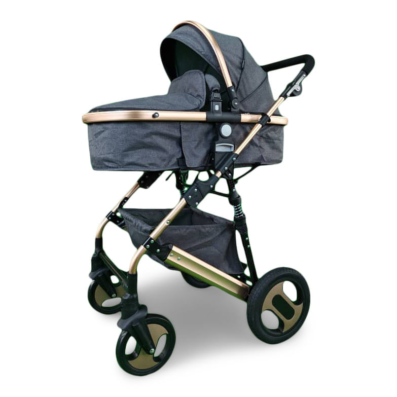 Coche Bebe Bambino M1 Coche Paseador Multiposicion Gris