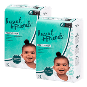 Pañales Talla6 Set X 2 Paquetes 30Und - Rascal + Friends