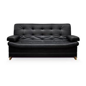 Sofa Cama Dulces sueños tipo cuero negro