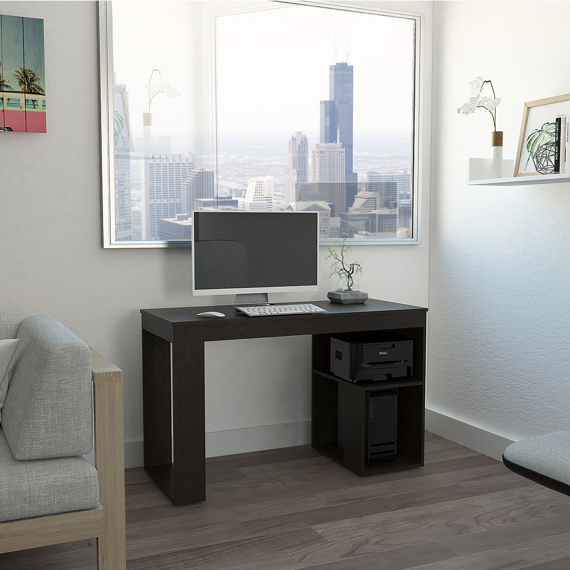 Escritorio Rio Color Wengue